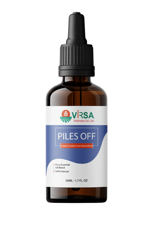 Piles Off Oil – Natural Hemorrhoid Relief Oil for Pain