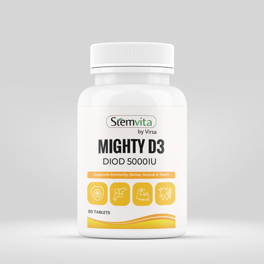 Mighty D3 DIOD 5000IU – Vitamin D3 for Bone & Immune Health