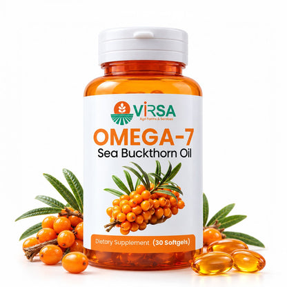 Omega-7 Sea Buckthorn Oil Softgels (30 Softgels)