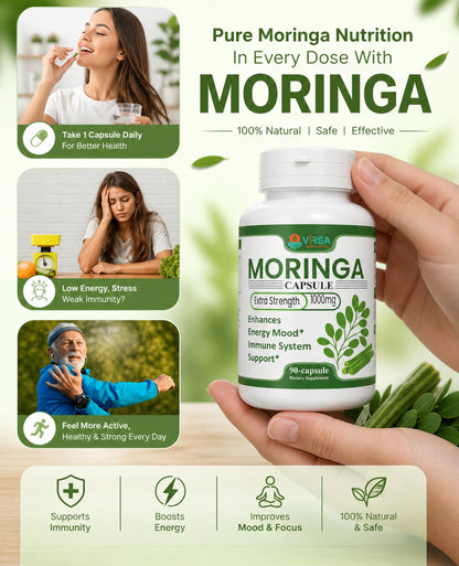 Moringa Capsules (90 capsules x 1g)