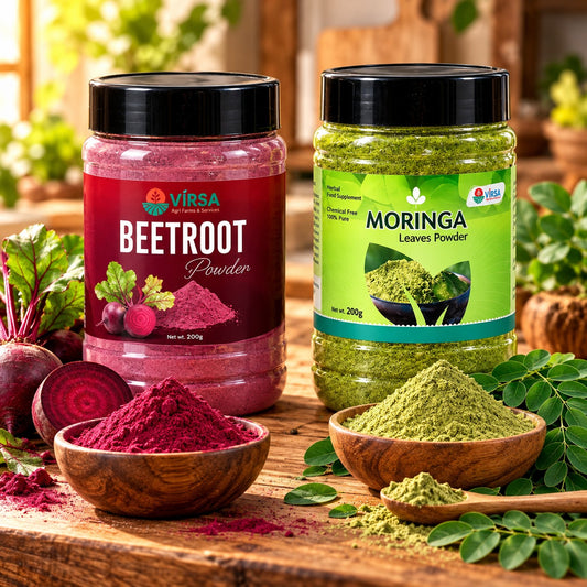 Beet Root - Moringa Powder bundle