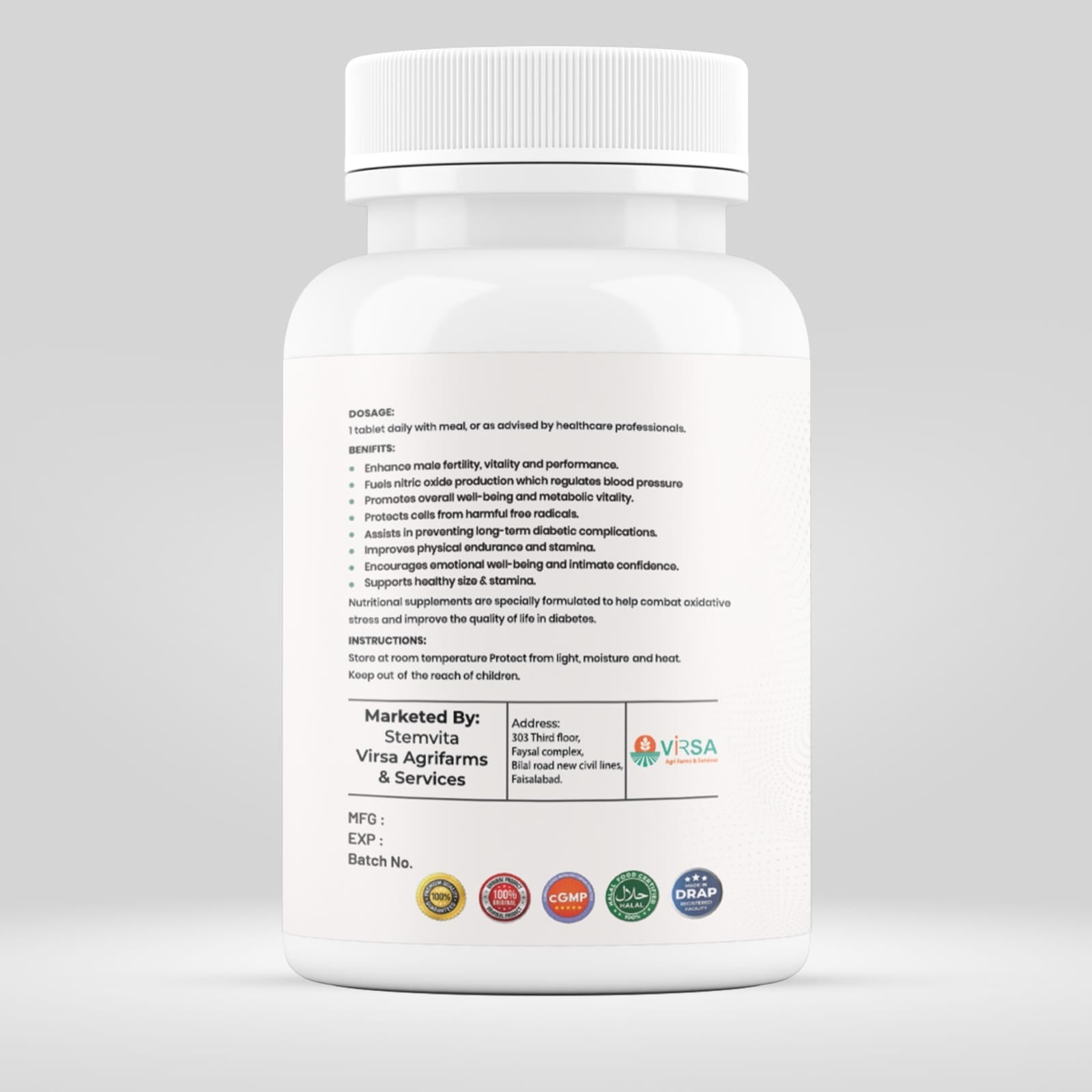 Alphaboost (Trilet) – Men Wellness & Power Booster - Virsa