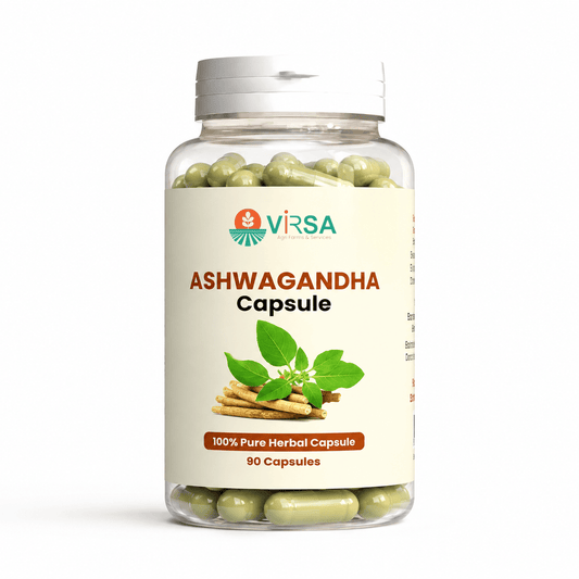 Ashwagandha Capsules (90 capsules x 1g) - Virsa