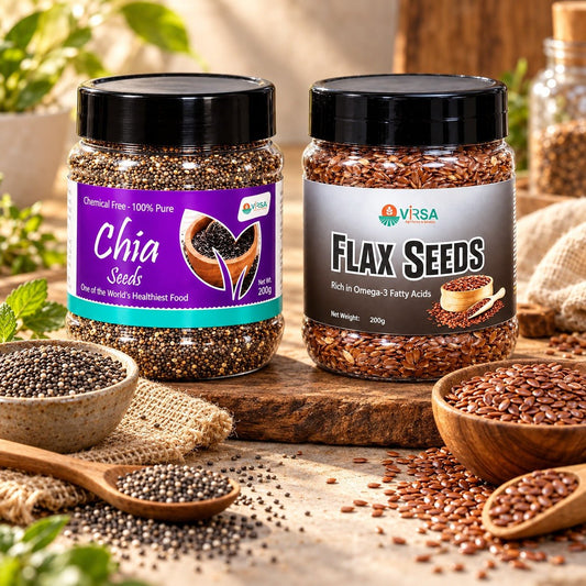 Chia Seed - Flax Seed Bundle - Virsa