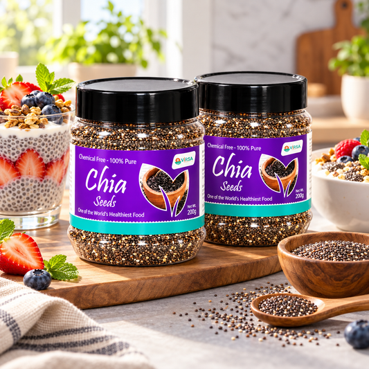 Chia Seeds 200g - Pack of 2 - Virsa