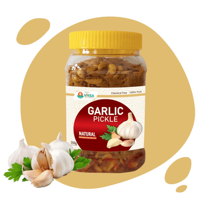 Garlic Pickle/ Lahsun Ka Achar 350 gm - Virsa