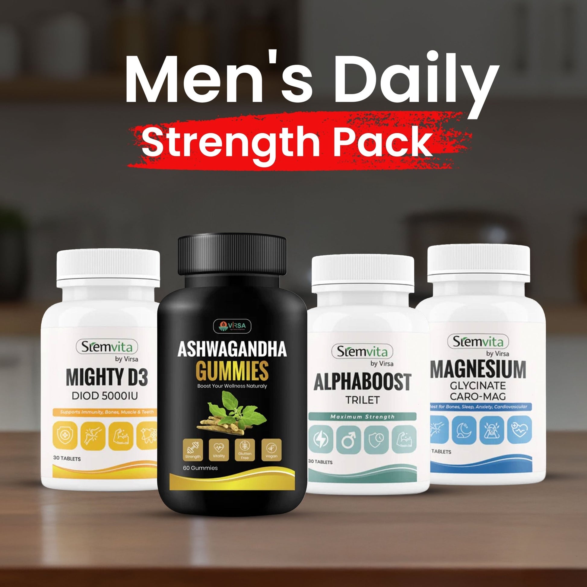 Men's Daily Strength Pack - Virsa