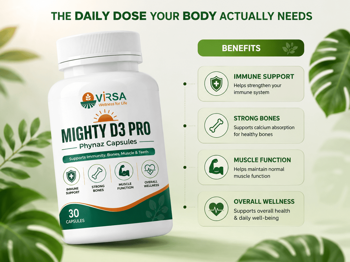 Mighty D3 Pro Phynaz Capsules - Virsa