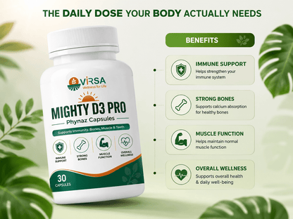 Mighty D3 Pro Phynaz Capsules - Virsa