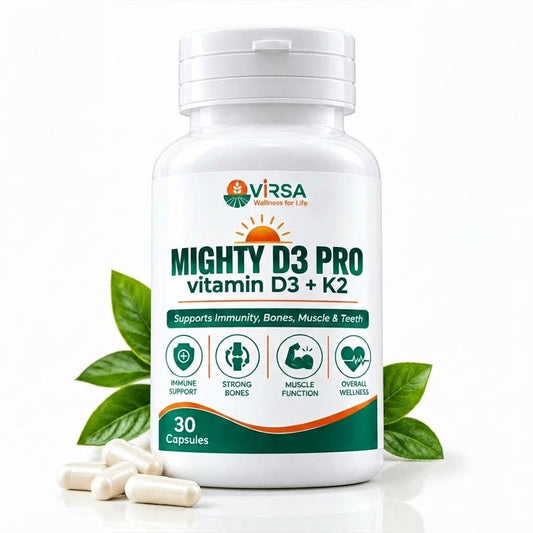 Mighty D3 Pro(Vit D3 + K2) - Virsa