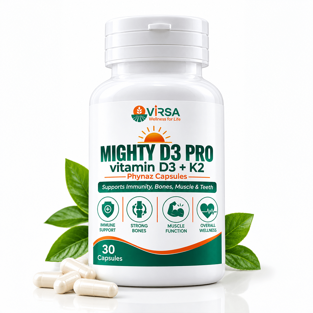 Mighty D3 Pro(Vit D3 + K2) - Virsa