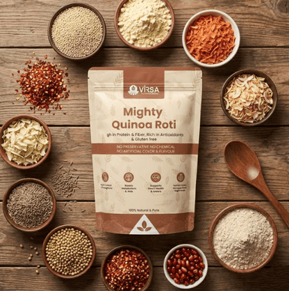 Mighty Quinoa Roti (30 servings) - Virsa