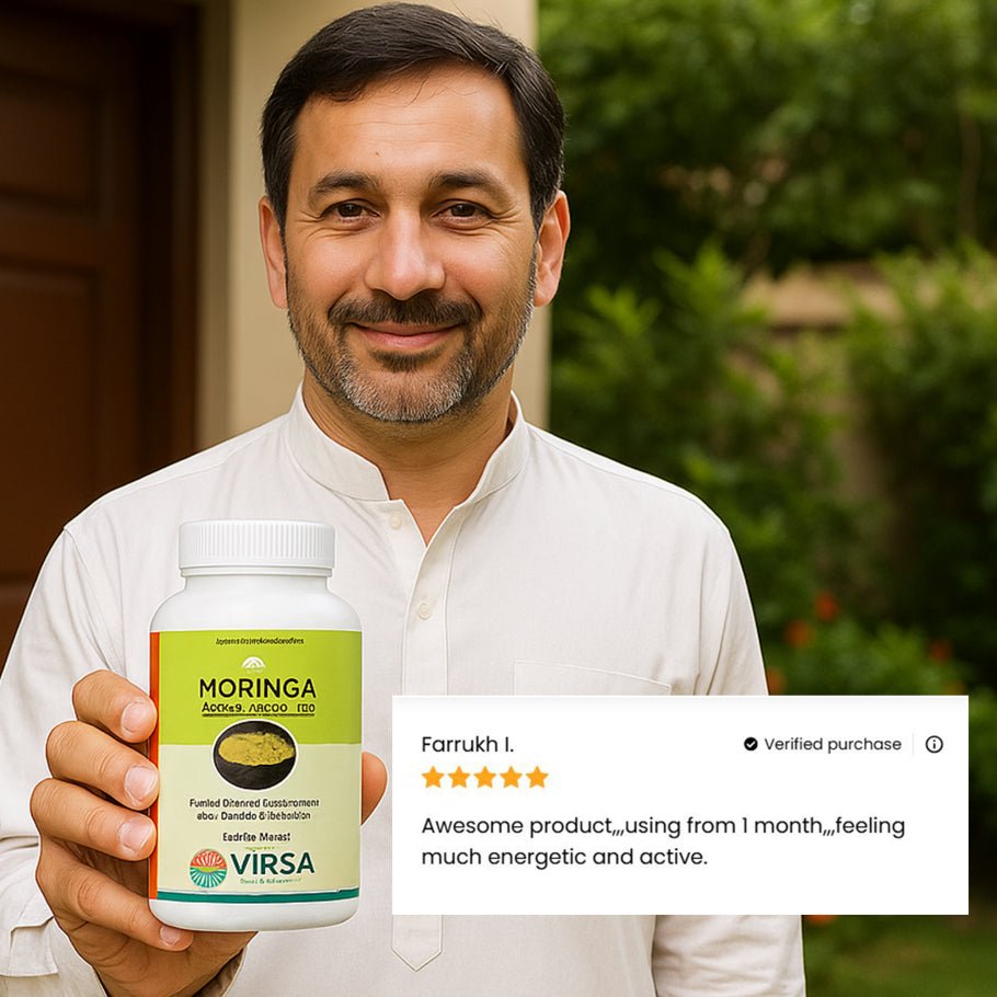Moringa Capsules (90 capsules x 1g) - Virsa