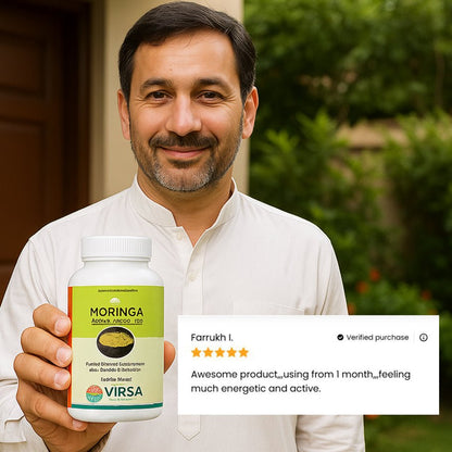 Moringa Capsules (90 capsules x 1g) - Virsa