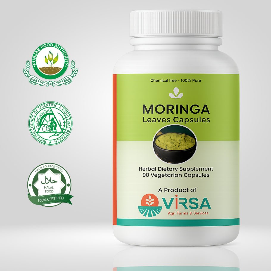 Moringa Capsules (90 capsules x 1g) - Virsa