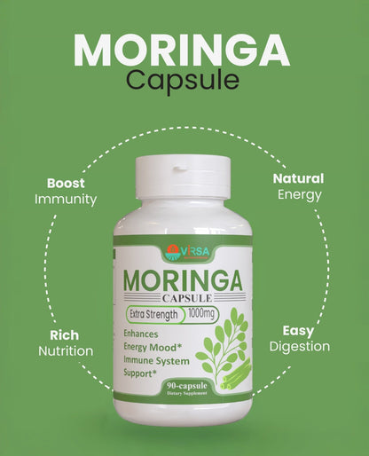 Moringa Capsules (90 capsules x 1g) - Virsa