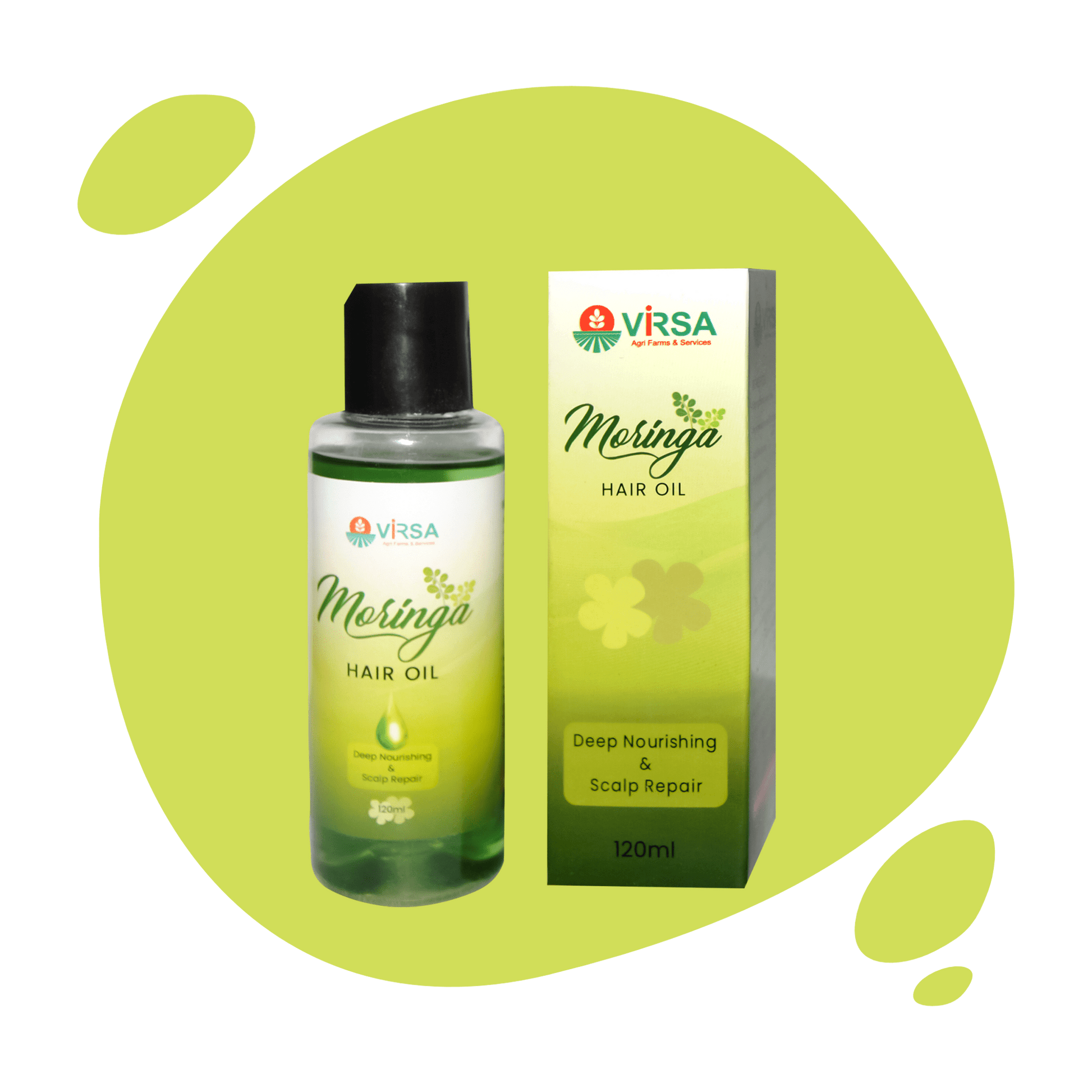 Moringa Hair Oil - Virsa