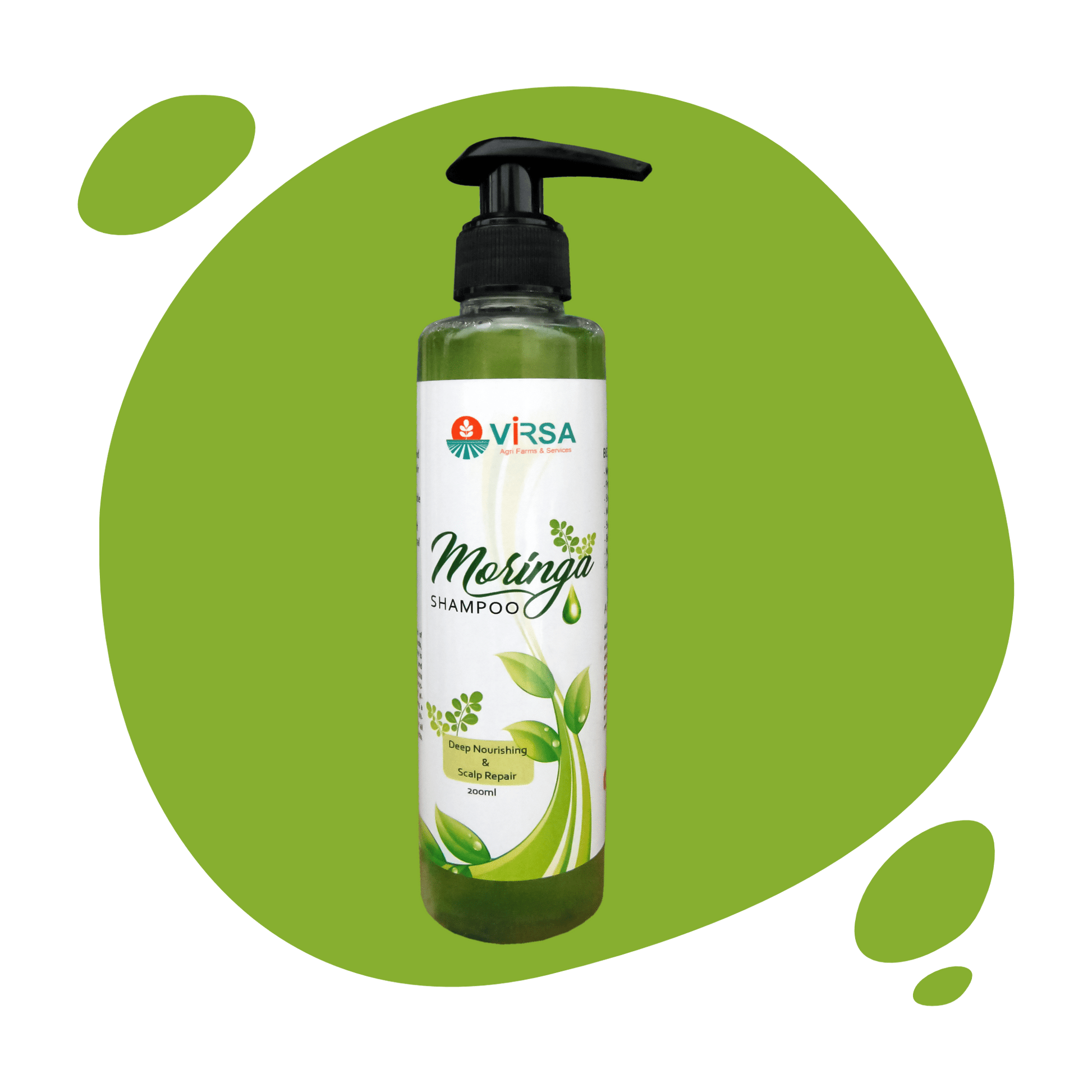 Moringa Shampoo 200ml - Virsa