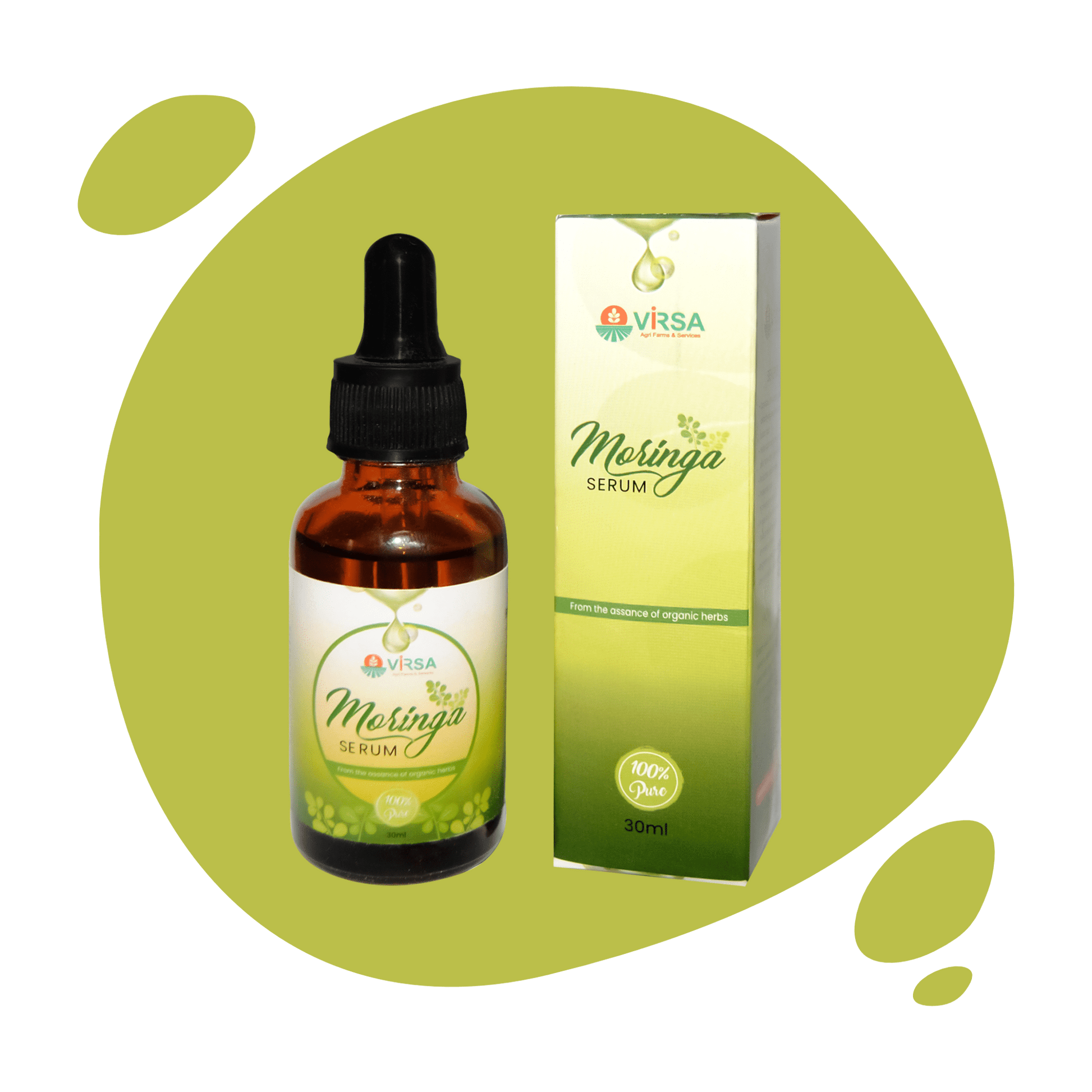 Moringa Tea Tree Anti-Aging Serum - Virsa