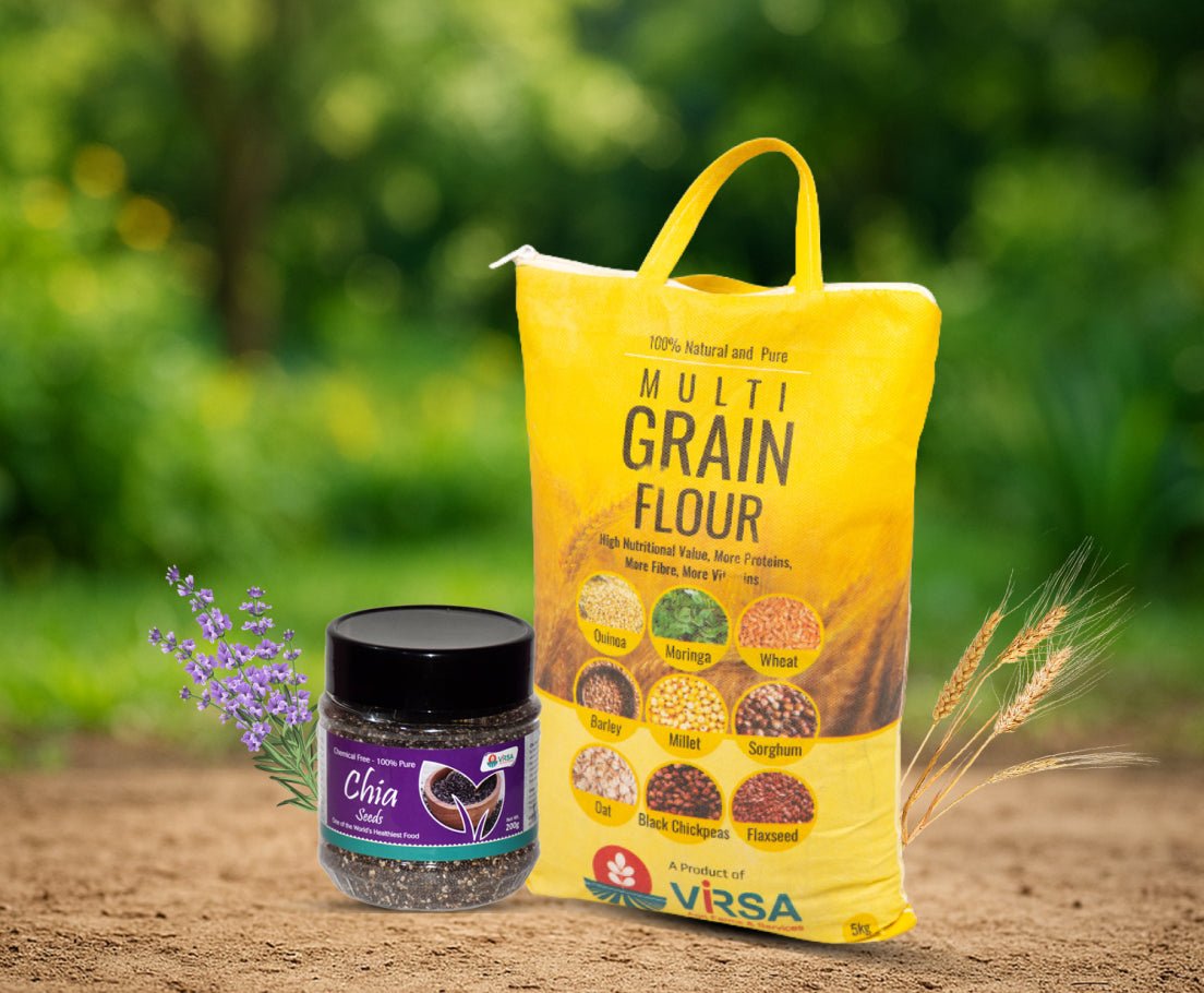 Multigrain 5kg - Chia Seeds bundle - Virsa