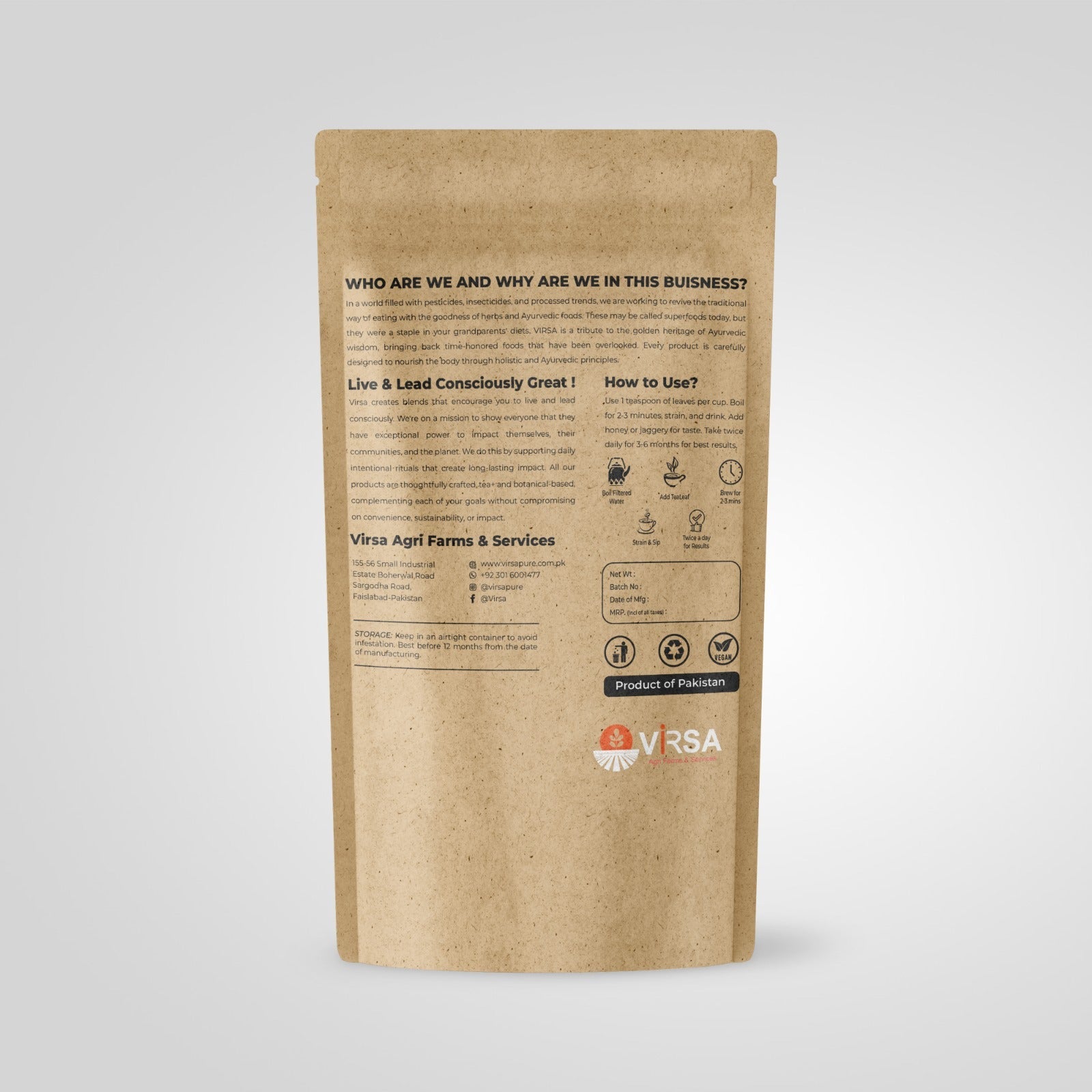 PCOS Tea 100g - Virsa
