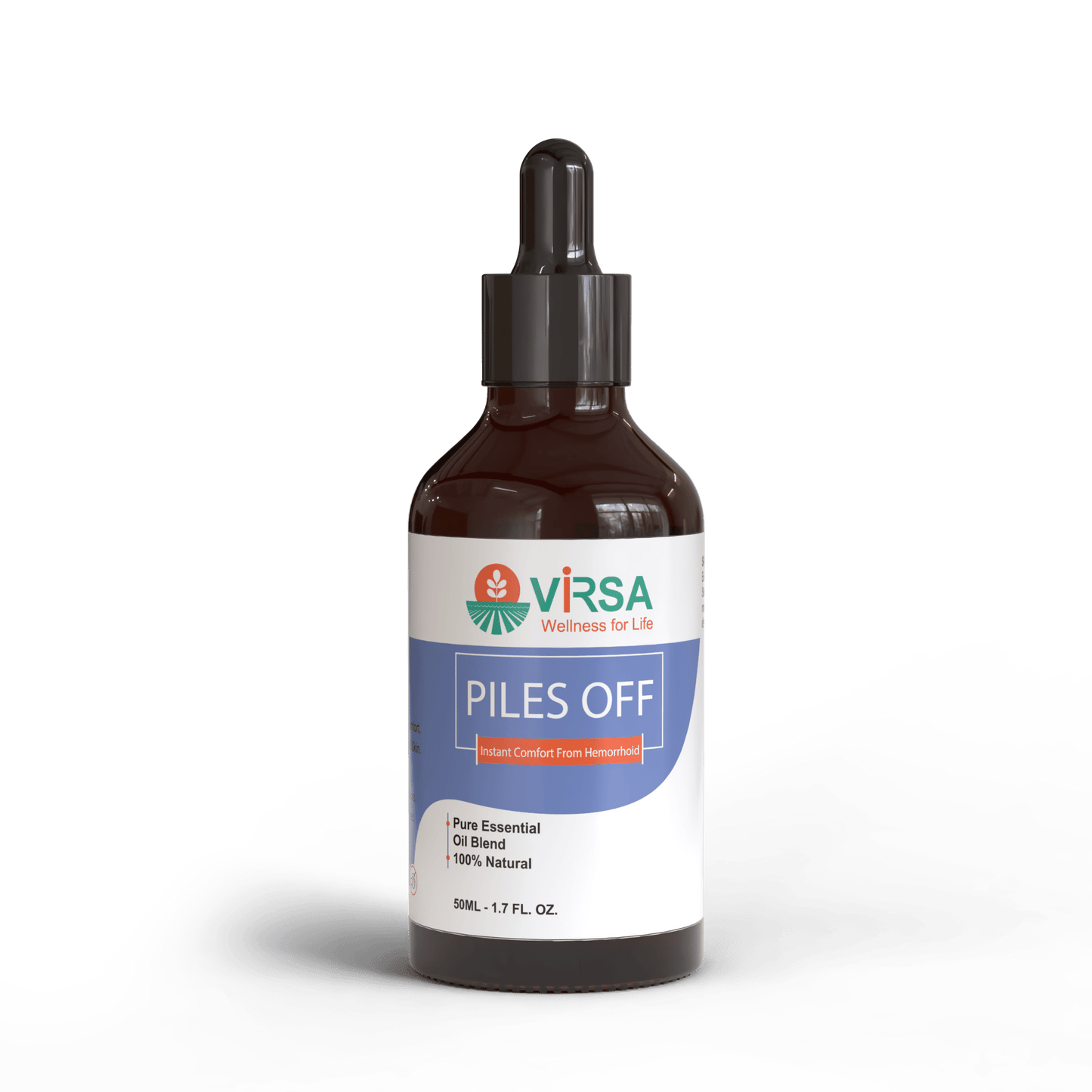 Piles Off Oil – Natural Hemorrhoid Relief Oil for Pain - Virsa