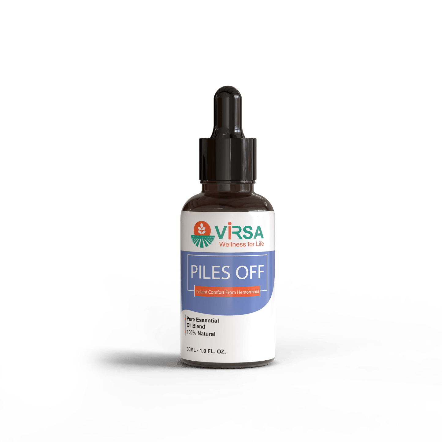 Piles Off Oil – Natural Hemorrhoid Relief Oil for Pain - Virsa