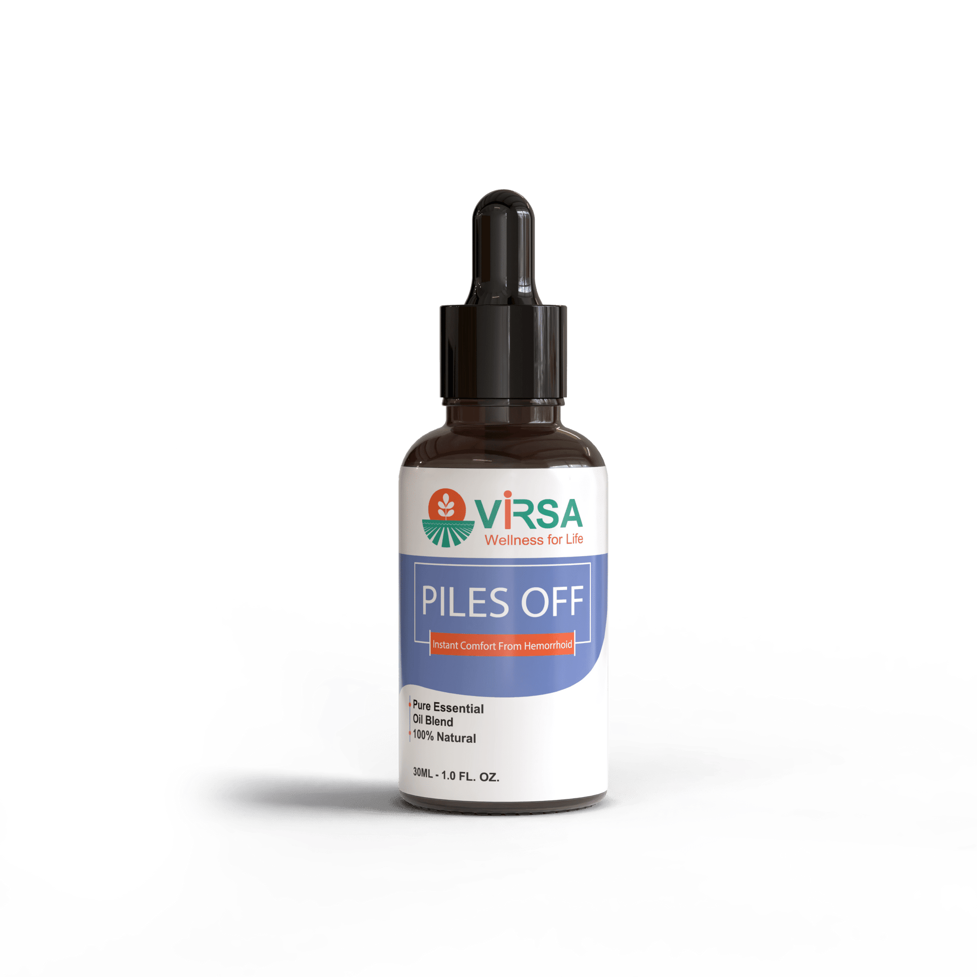 Piles Off Oil – Natural Hemorrhoid Relief Oil for Pain - Virsa