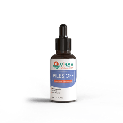 Piles Off Oil – Natural Hemorrhoid Relief Oil for Pain - Virsa
