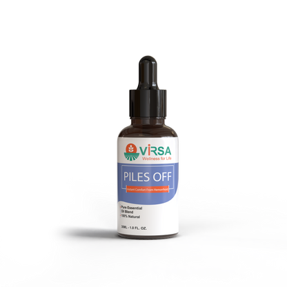 Piles Off Oil – Natural Hemorrhoid Relief Oil for Pain