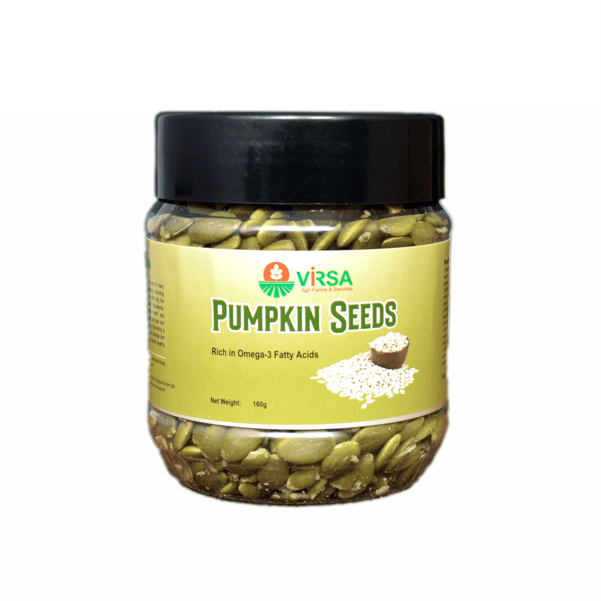 Pumpkin Seeds [کدو کے بیج] 160g - Virsa