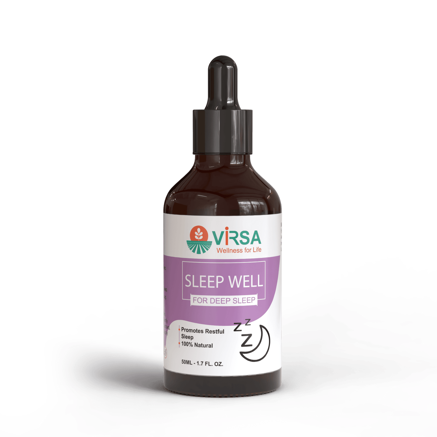 Sleep Well Oil for Deep Sleep & Anxiety Relief - Virsa