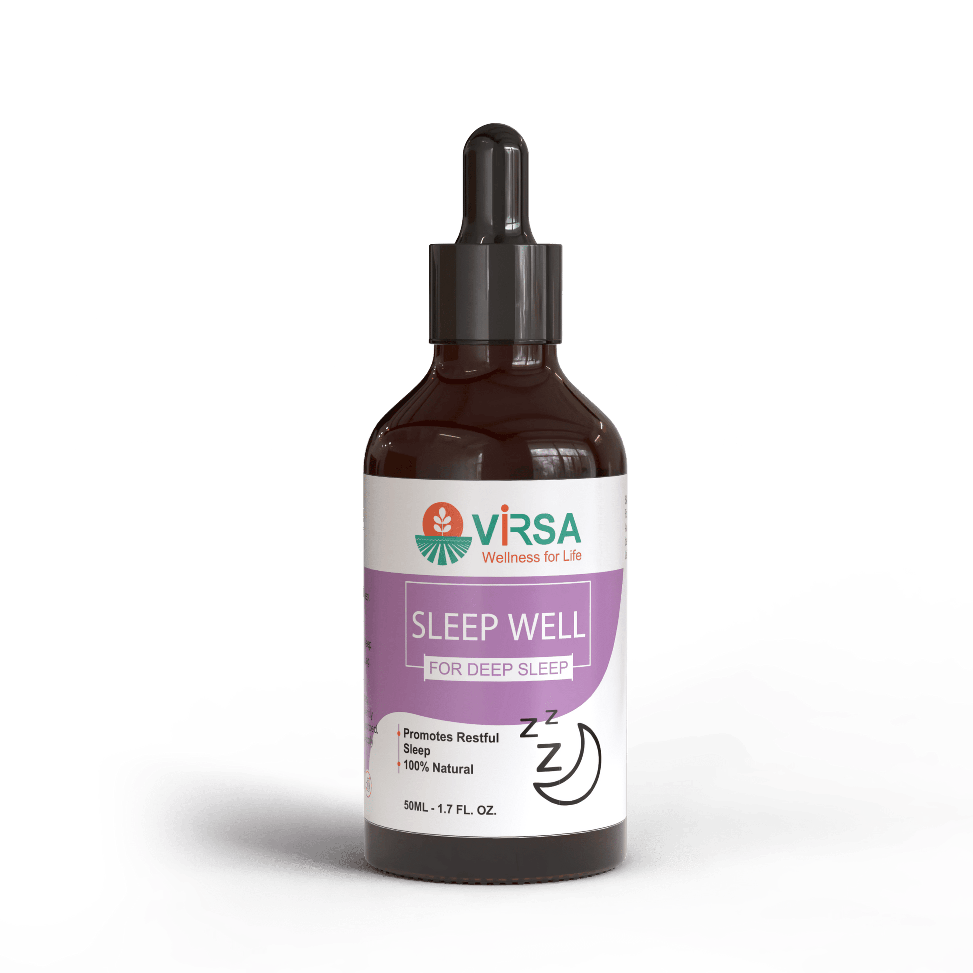 Sleep Well Oil for Deep Sleep & Anxiety Relief - Virsa
