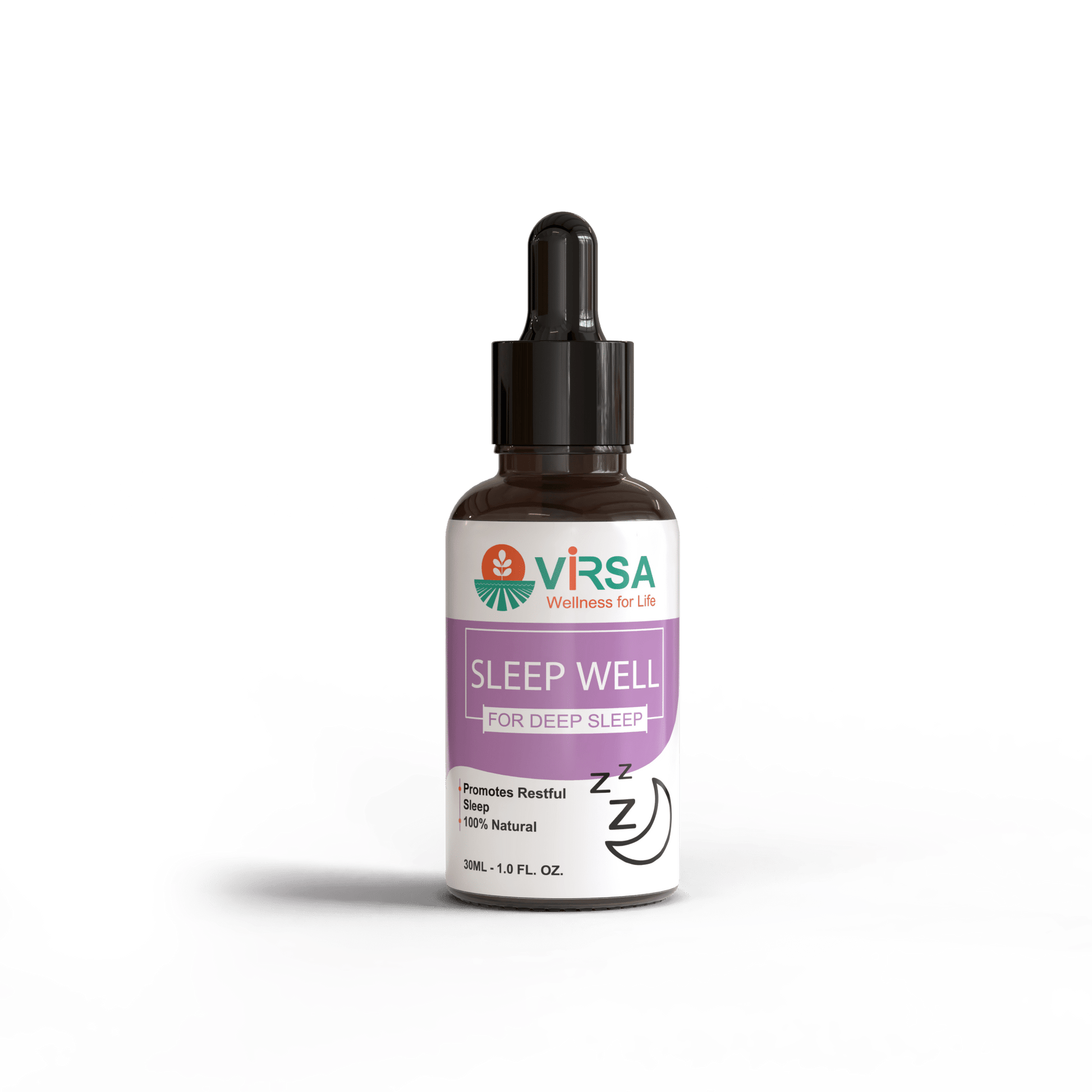 Sleep Well Oil for Deep Sleep & Anxiety Relief - Virsa