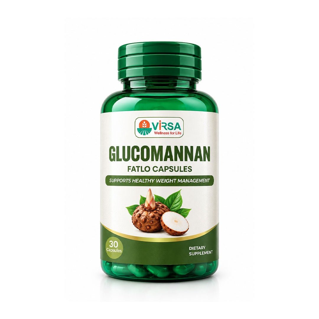 VIRSA Glucomannan Capsules (30 Capsules) - Virsa