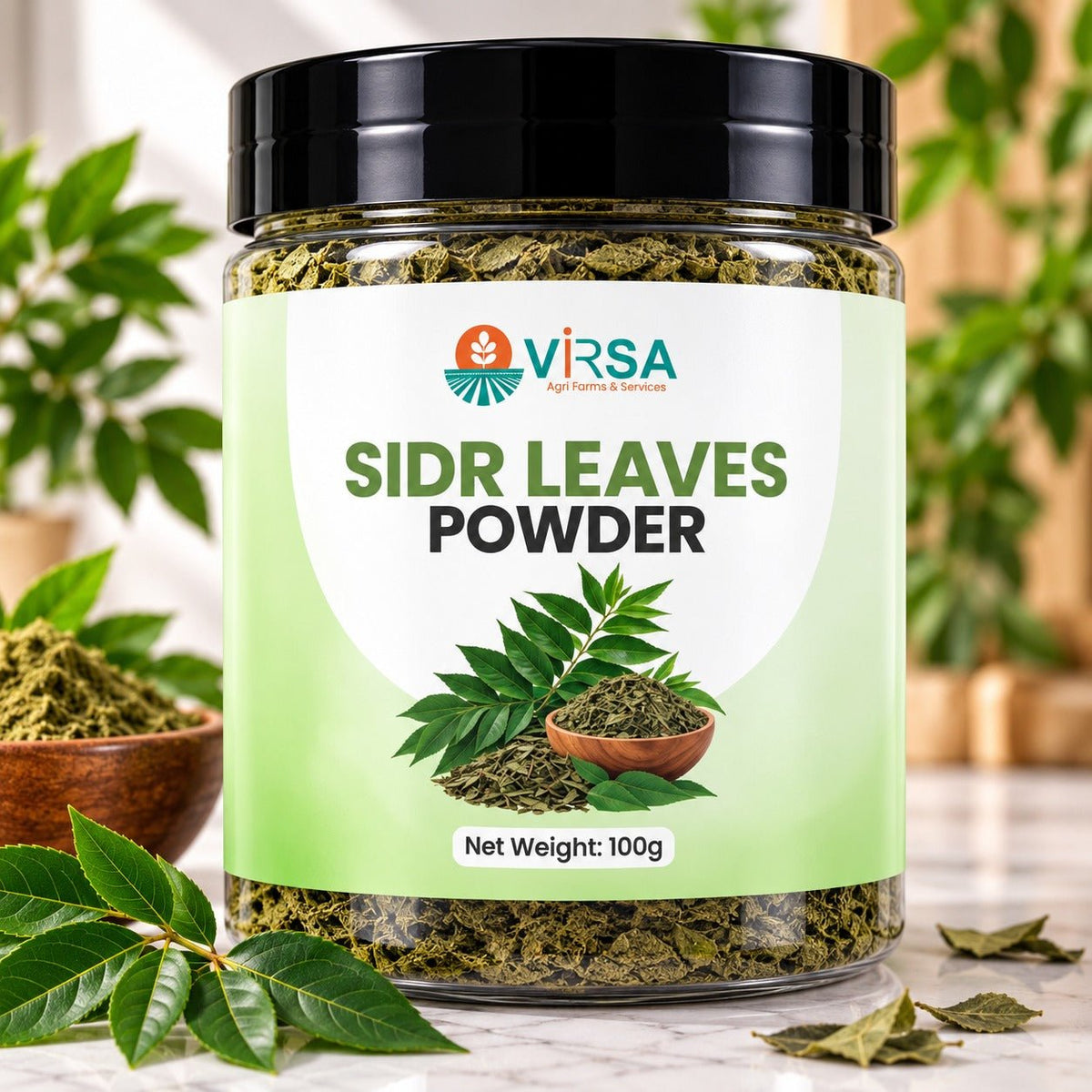 VIRSA Sidr Leaves Powder (200g) - Virsa