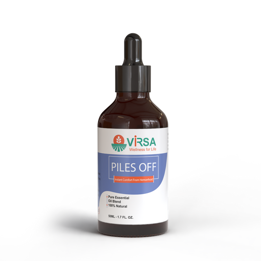 Piles Off Oil – Natural Hemorrhoid Relief Oil for Pain