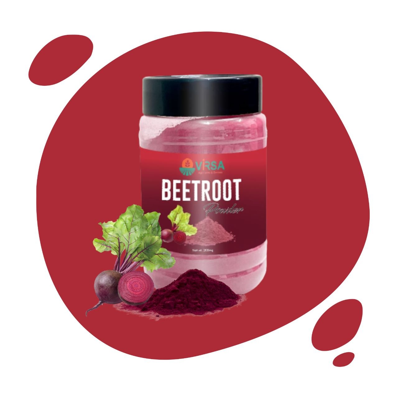 Beet Root Superfood Powder 200g - Virsa