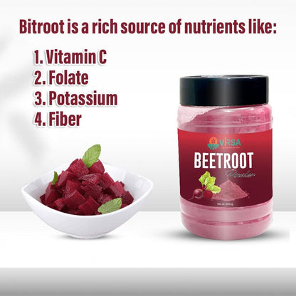 Beet Root Superfood Powder 200g - Virsa